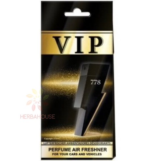 Obrázek pro VIP Air parfémové osvěžovač vzduchu Carolina Herrera Bad Boy (1ks)