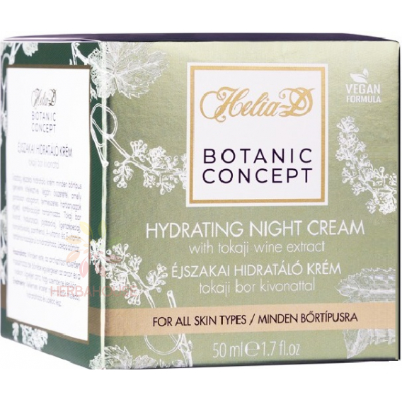Obrázek pro Helia-D Botanic Concept Nočný hydratačný krém s tokajským vínnym extraktom (50ml)