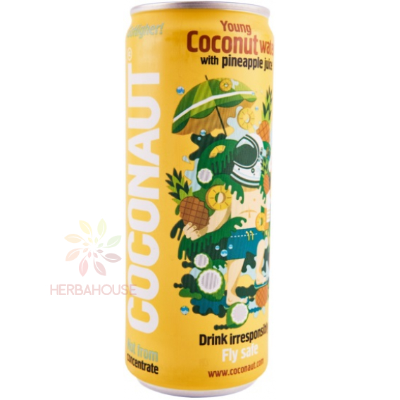 Obrázek pro Coconaut Kokosová voda s ananasovou šťávou (320ml)
