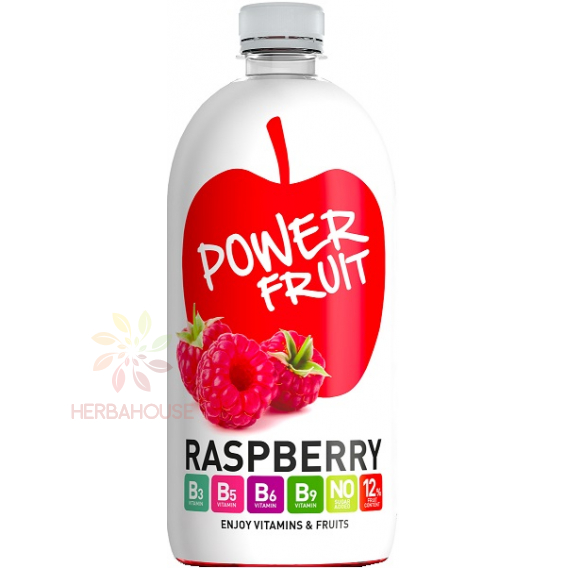 Obrázek pro Power Fruit Nesycený ovocný nápoj se stévií malina-jablko (750ml)