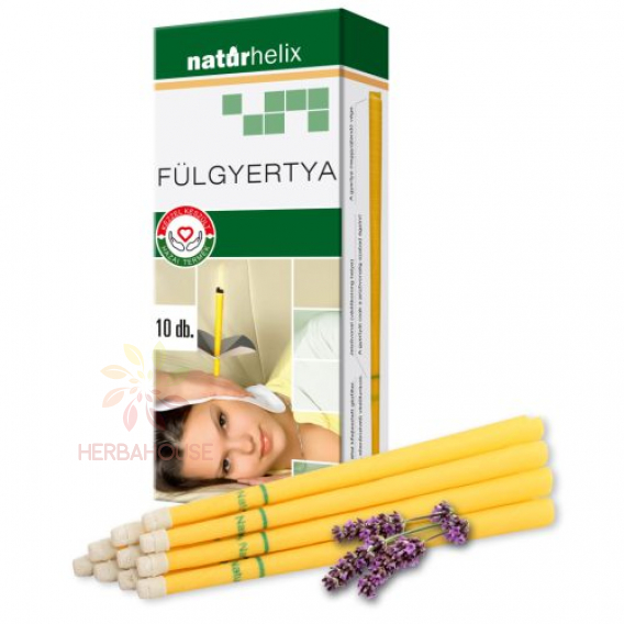 Obrázek pro Naturhelix Ušní svíčka levandule (10ks)