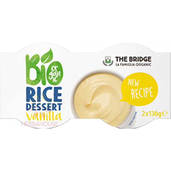 Obrázek pro The Bridge Bio Rýžový dezert vanilkový (2 x 130g)