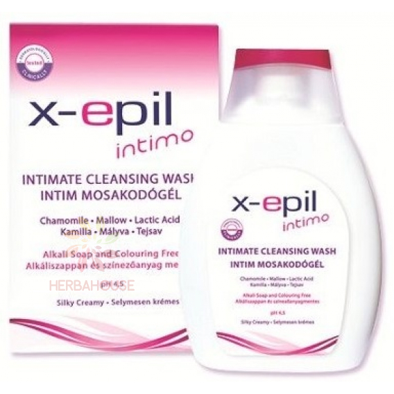Obrázek pro X-Epil Intimo Mycí gel pro intimní hygienu (250ml)