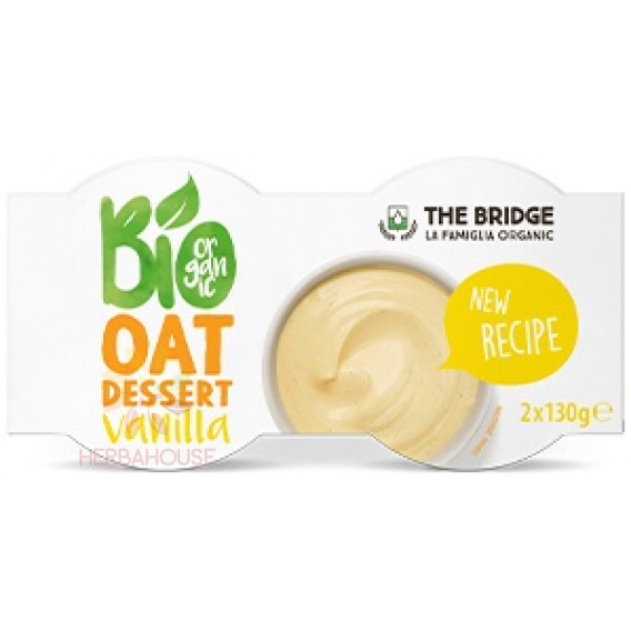 Obrázek pro The Bridge Bio Ovesný dezert vanilkový (2 x 130g)
