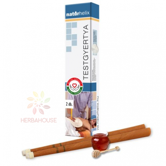 Obrázek pro Naturhelix Tělová svíčka propolis (2ks)