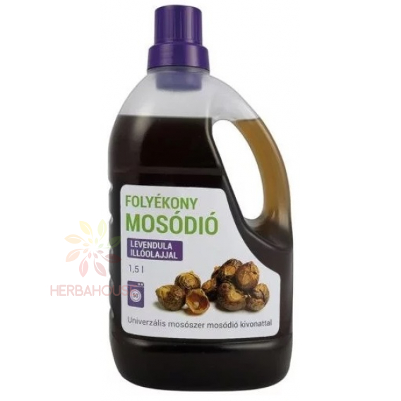 Obrázek pro Dr. M Prací gel z mýdlových ořechů s levandulovým esenciálním olejem (1500ml)