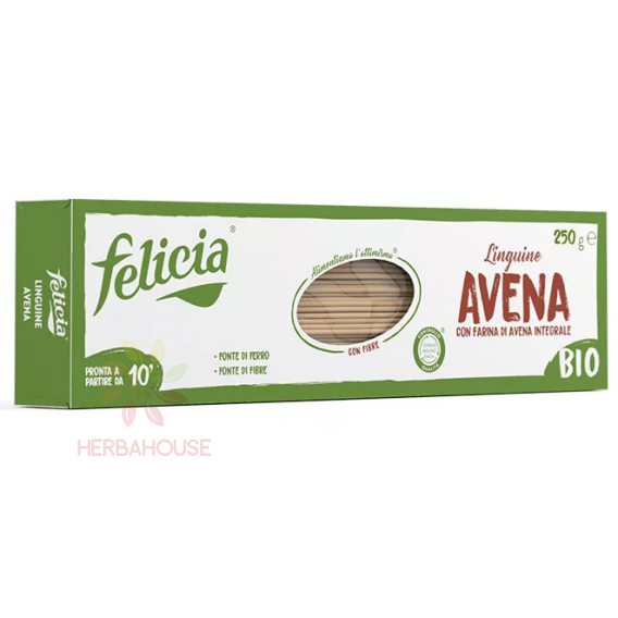 Obrázek pro Felicia Bio Bezlepkové ovesné těstoviny - linguine (250g)