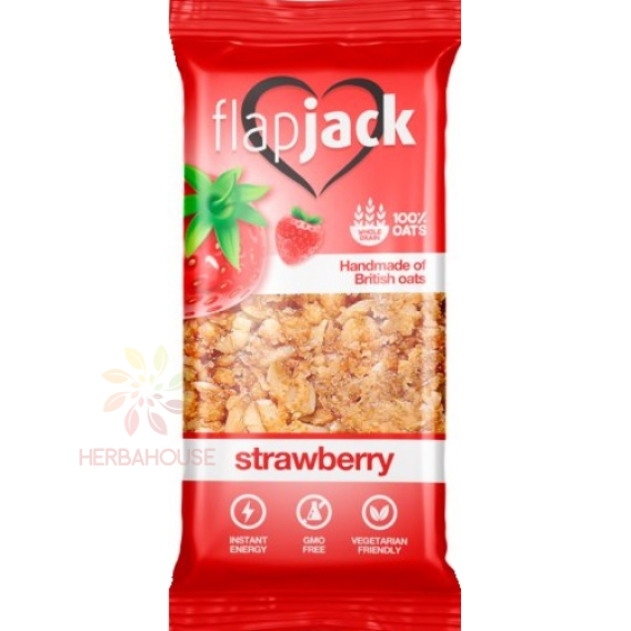 Obrázek pro FlapJack Ovsená tyčinka jahoda (100g)