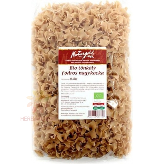 Obrázek pro Naturgold Bio špaldové těstoviny - velké kostky (500g)
