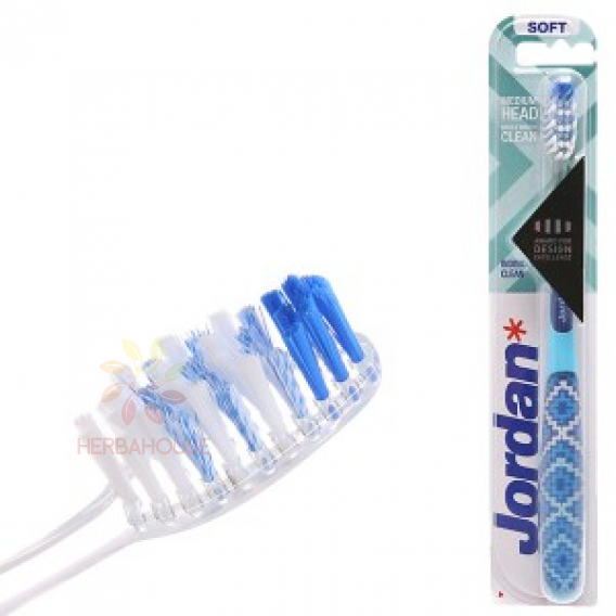 Obrázek pro Jordan Individual Clean Zubní kartáček, měkký / Soft (1ks)