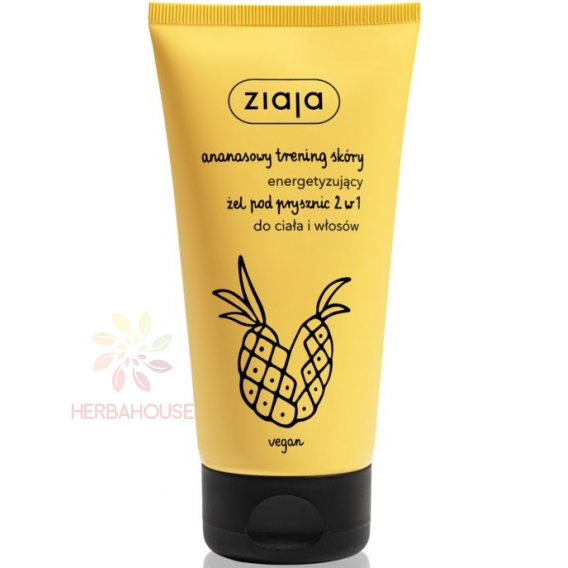 Obrázek pro Ziaja Ananasový šampon a sprchový gel 2v1 - Vegan (160ml)
