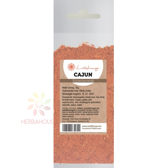 Obrázek pro Lakshmi Cajun kořeninová směs (30g)