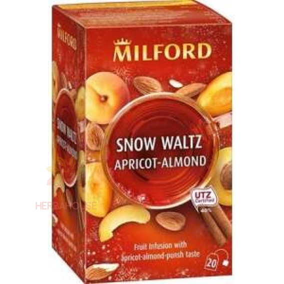 Obrázek pro Milford Ovocný čaj meruňka-mandle (20ks)