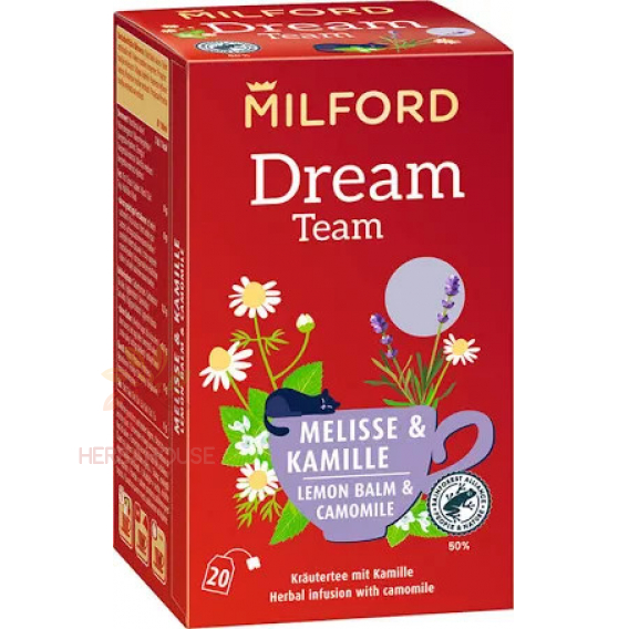 Obrázek pro Milford Dream Team bylinkový čaj mix (20ks)