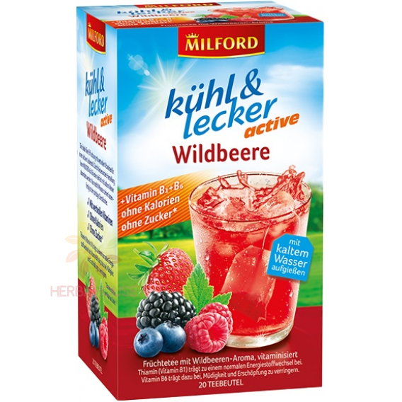 Obrázek pro Milford Ledový Ovocný čaj lesní plody (20ks)