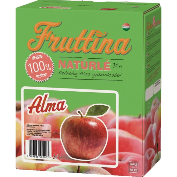 Obrázek pro Fruttina 100% Ovocná šťáva jablko (3000ml)