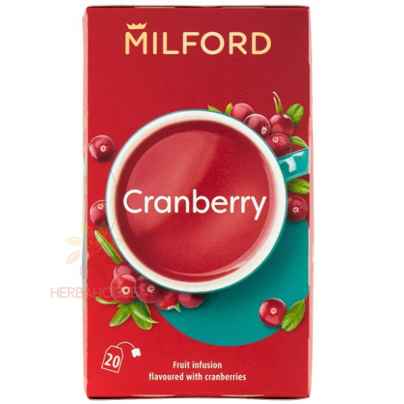 Obrázek pro Milford Ovocný čaj s brusinkovou příchutí (20ks)