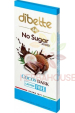 Obrázek pro Dibette NAS Hořká čokoláda plněná krémem s kokosovou příchutí se sladidlem (80g)